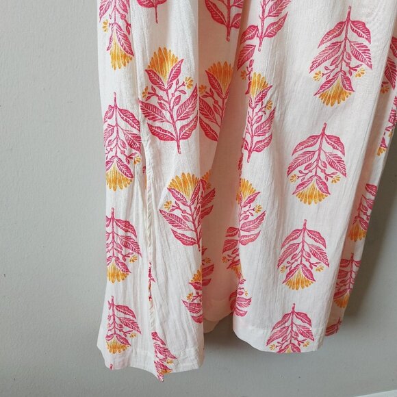 Old Navy Tie Shoulder Floral Sleeveless Maxi Swing Dress Medium Pockets Flowy - Picture 5 of 12